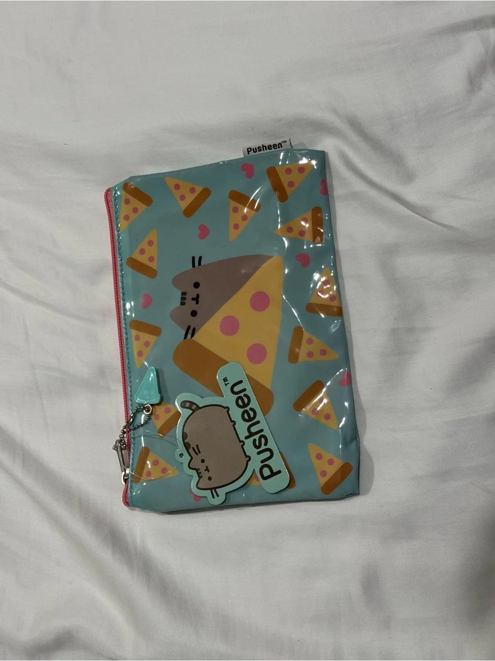 Pusheen Pizza Pencil Pouch Cosmetic Stationary Bag